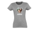 Dames T-shirt met foto en tekst